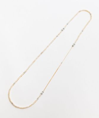 MADAMAのアコヤパールロングバーブローチ アコヤパールバーブローチ | MADAMA