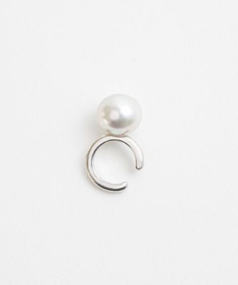 アコヤナチュラルグレーバロックパールイヤーカフ MEC