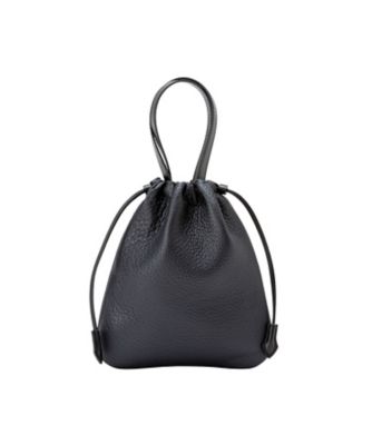 みっくんさま専用　ブラックリネンの巾着バッグ　インナーバッグ　5点 巾着バッグ Supple KINCHAKU bag MEKB04