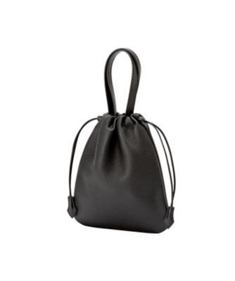 みっくんさま専用　ブラックリネンの巾着バッグ　インナーバッグ　5点 巾着バッグ Supple KINCHAKU bag MEKB04