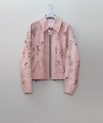 MASU (Men)/エムエーエスユー ブルゾン　ＧＡＬＡＸＹ－ＣＵＴ　ＬＥＡＴＨＥＲＪＡＣＫＥＴ　ＭＦＦＷ－ＢＬ０８２３