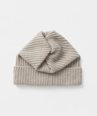 ＜mature ha. (Women)＞ｐｌｅａｔｓ　ｋｎｉｔ　ｃａｐ