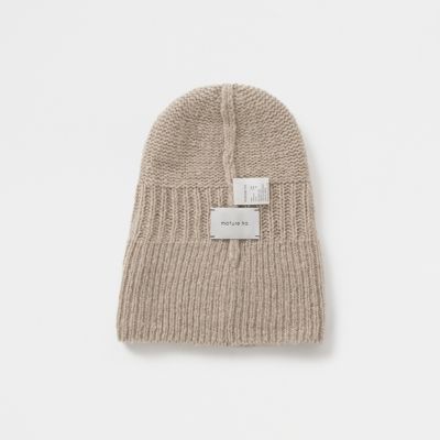 ｋｎｉｔ　ｃａｐ　－　ｌａｍｂ　ｗｏｏｌ　ｘ　ｃａｓｈｍｅｒｅ