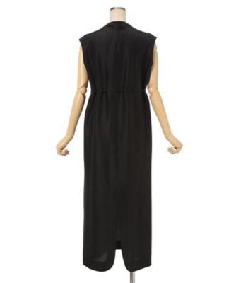 Basic Silk Sleeveless Dress MK0408ー