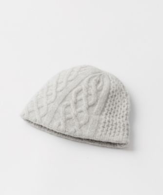 ＜mature ha. (Women)＞ｓｌａｎｔ　ｃｕｔｔｉｎｇ　ｋｎｉｔ　ｆｅｌｔ　ｒｅｌｉｅｆ　ｃａｐ　ａｒａｎ　２　ｌａｍｂ