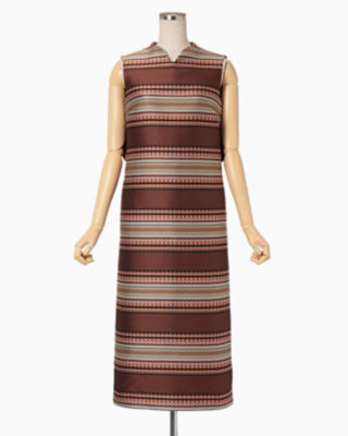 ethnic pattern jacquard dress | www.innoveering.net