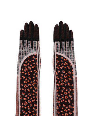 Ｏｓｍａｎｔｈｕｓ Ｍｏｔｉｆ Ｋｎｉｔｔｅｄ Ｇｌｏｖｅｓ | 三越