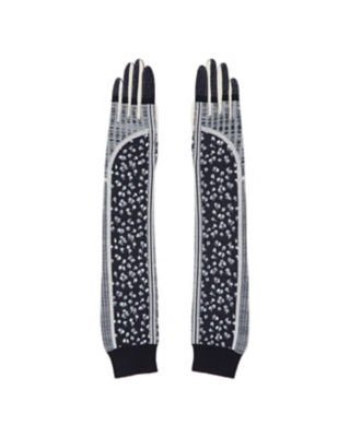 Ｏｓｍａｎｔｈｕｓ Ｍｏｔｉｆ Ｋｎｉｔｔｅｄ Ｇｌｏｖｅｓ | 三越