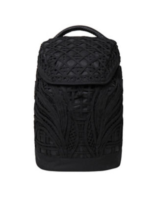  クロゴウチ Cording Embroidery Backpack BLACK バックパック