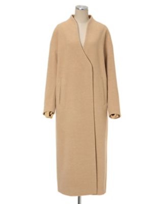 Ｍｏｓｓｅｒ Ｗｏｏｌ Ｃａｓｈｍｅｒｅ Ｃｏｌｌａｒｌｅｓｓ Ｃｏａｔ