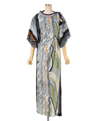 Ｍａｒｂｌｅ Ｐｒｉｎｔ Ｄｒｅｓｓ ｗｉｔｈ Ｉｔａｊｉｍｅ 