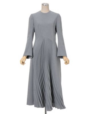 Curved Pleated Dress mame kurogouchi | www.myglobaltax.com