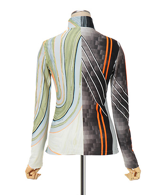 Marble Print Jersey Top | 三越伊勢丹オンライン ...