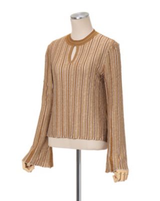 Ｆｌｏｒａｌ Ｓｔｒｉｐｅ Ｊａｃｑｕａｒｄ Ｋｎｉｔｔｅｄ