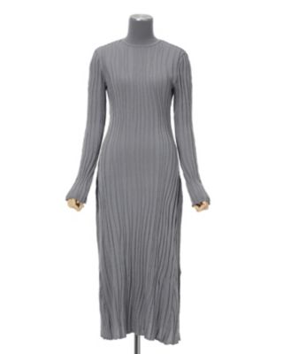 Ｗｉｎｄｉｎｇ　Ｒｉｂｂｅｄ　Ｋｎｉｔｔｅｄ　Ｄｒｅｓｓ