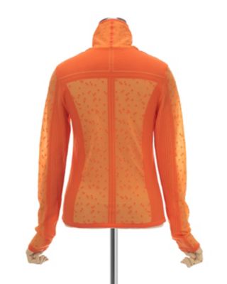 Osmanthus Motif Jacquard Sheer Knitted