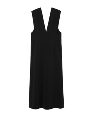 Ｖ　Ｎｅｃｋ　Ｓｌｅｅｖｅｌｅｓｓ　Ｄｒｅｓｓ