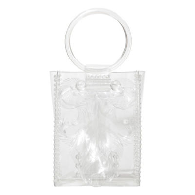 ＜三越伊勢丹/公式＞ Mame Kurogouchi (Women)/マメ クロゴウチ Transparent Sculptural Mini Handbag CLEAR ハンドバッグ【三越伊勢丹/公式】