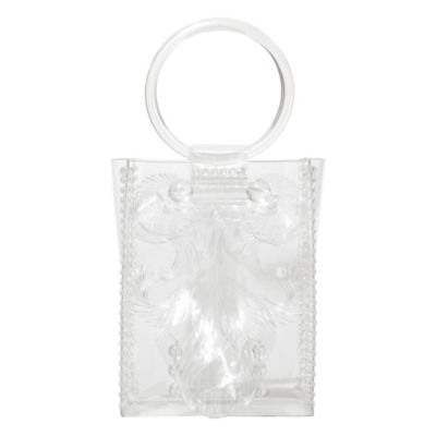 Transparent Sculptural Mini Handbag