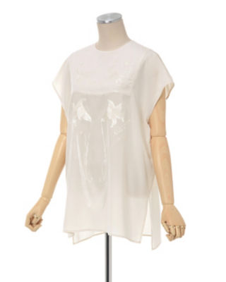 mame Embroidered French Sleeve Tunic | www.fleettracktz.com
