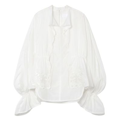 Ｓｉｌｋ　Ｃｏｔｔｏｎ　Ｂｏｔａｎｉｃａｌ　Ｅｍｂｒｏｉｄｅｒｙ　Ｓｈｉｒｔ