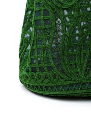 マメクロゴウチmame Cord Embroidery Bucket Bag