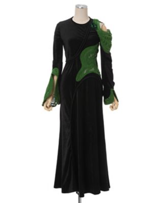 Ｃｏｒｄ Ｅｍｂｒｏｉｄｅｒｙ Ｖｅｌｖｅｔ Ｊｅｒｓｅｙ Ｌｏｎｇ Ｄｒｅｓｓ | ファッション・服 | 三越伊勢丹オンラインストア・通販【公式】