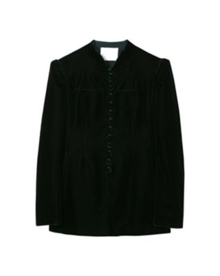 Ｍｕｌｔｉ Ｂｕｔｔｏｎ Ｖｅｌｖｅｔ Ｊａｃｋｅｔ | ファッション 