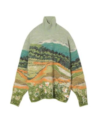 mame kurogouchi ”SUMMER” High Neck Knit