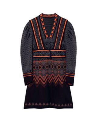 Ｆａｉｒ　ｌｓｌｅ　Ｋｎｉｔｔｅｄ　Ｄｒｅｓｓ