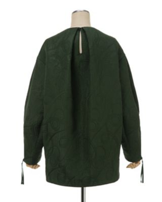 レディースmame kurogouchi Jomon Jacquard Jacket伊勢丹 - ノーカラー 