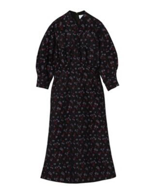 Ｆｌｏｒａｌ Ｊａｃｑｕａｒｄ Ｆｌａｒｅ Ｄｒｅｓｓ | ファッション 