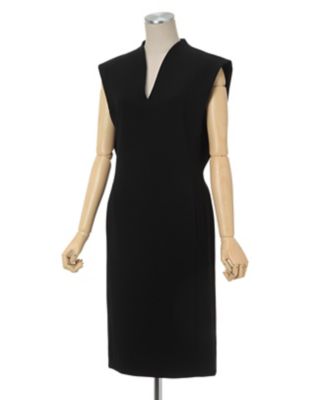 Ｖ－Ｎｅｃｋ Ｓｌｅｅｖｅｌｅｓｓ Ｄｒｅｓｓ | ファッション・服 ...