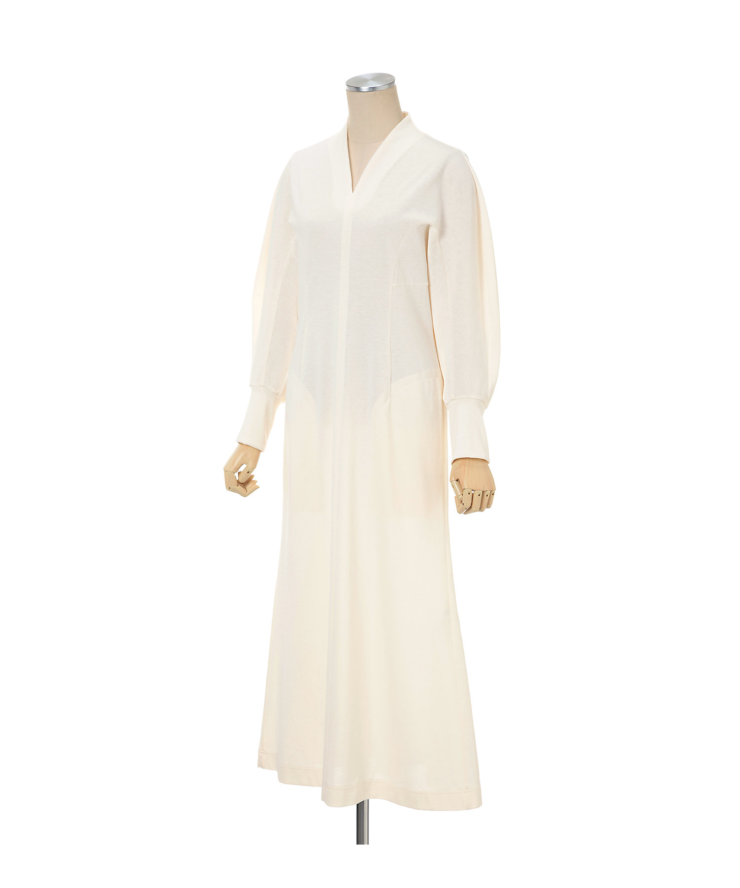 V-Neck Classic Cotton Dress