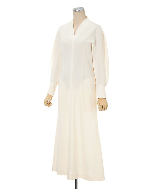 V-Neck Classic Cotton Dress | 三越伊势丹网上商店[官方]