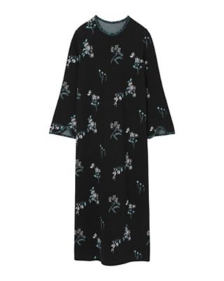 Ｆｌｏｒａｌ Ｊａｃｑｕａｒｄ Ｋｎｉｔｔｅｄ Ｄｒｅｓｓ の通販