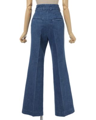 Ｈｉｇｈ－Ｗａｉｓｔｅｄ Ｆｌａｒｅｄ Ｄｅｎｉｍ Ｊｅａｎｓ の通販