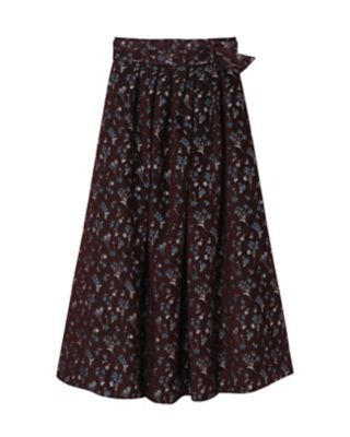 Ｆｌｏｒａｌ Ｊａｃｑｕａｒｄ Ｆｌａｒｅｄ Ｓｋｉｒｔ ...