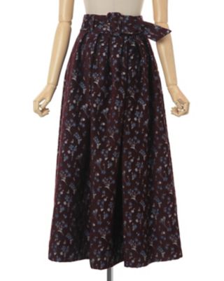 Ｆｌｏｒａｌ Ｊａｃｑｕａｒｄ Ｆｌａｒｅｄ Ｓｋｉｒｔ | ファッション・服 | 三越伊勢丹オンラインストア・通販【公式】