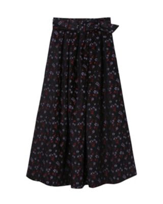 Ｆｌｏｒａｌ　Ｊａｃｑｕａｒｄ　Ｆｌａｒｅｄ　Ｓｋｉｒｔ