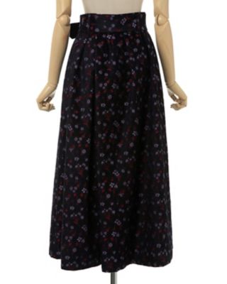 Ｆｌｏｒａｌ　Ｊａｃｑｕａｒｄ　Ｆｌａｒｅｄ　Ｓｋｉｒｔ