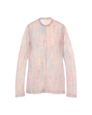 Ｍａｒｂｌｅ Ｐｒｉｎｔ Ｓｈｅｅｒ Ｊｅｒｓｅｙ Ｃｒｅｗ Ｎｅｃｋ