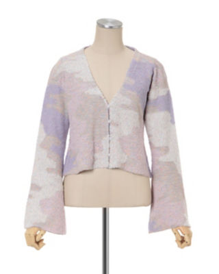 Ｐａｓｔｅｌ　Ｆｏｇ　Ｋｎｉｔｔｅｄ　Ｃａｒｄｉｇａｎ