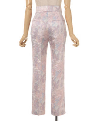 mame Hazy Floral Jacquard Trousers サイズ2カジュアルパンツ
