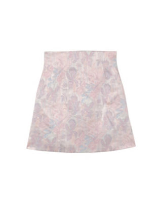 mame Hazy Floral Jacquard Mini Skirt