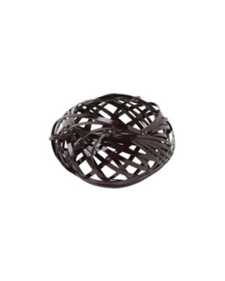 ＜Mame Kurogouchi (Women)＞Ｂｕｎｄｌｅｄ－Ｐｌａｉｔ　Ｂａｓｋｅｔ　Ｍｏｔｉｆ　Ｂａｍｂｏｏ　Ｂａｎｇｌｅ
