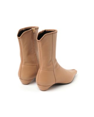 Ｓｍｏｏｔｈ　Ｌｅａｔｈｅｒ　Ｚｉｐ　Ｓｔｙｌｅ　Ｂｏｏｔｓ