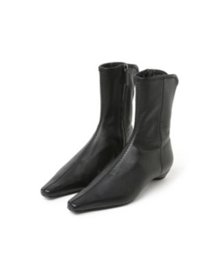 Ｓｍｏｏｔｈ　Ｌｅａｔｈｅｒ　Ｚｉｐ　Ｓｔｙｌｅ　Ｂｏｏｔｓ