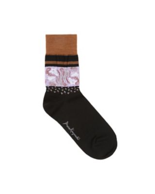 【新品未使用】Floral Motif Socks 2色セット/mame