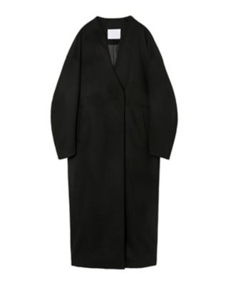 Wool Cashmere I－Line Collarless
